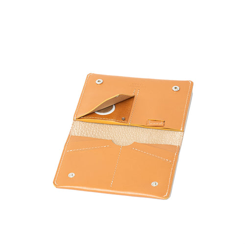 Leather AirTag Travel Wallet