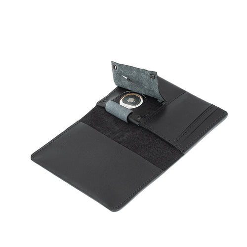 Leather AirTag Travel Wallet
