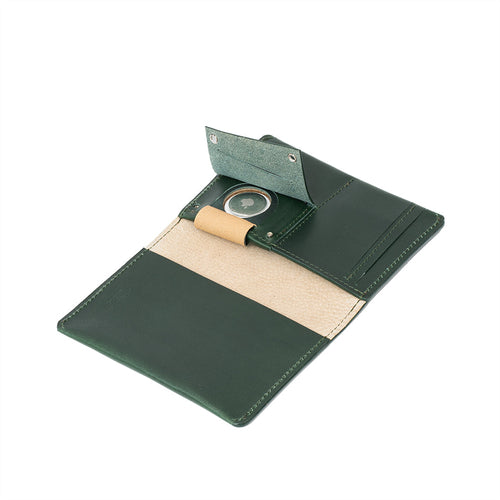 Leather AirTag Travel Wallet