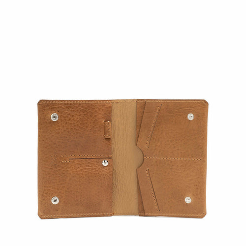 Leather AirTag Travel Wallet